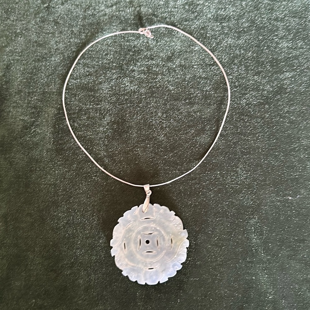 Jade Pendant Necklace